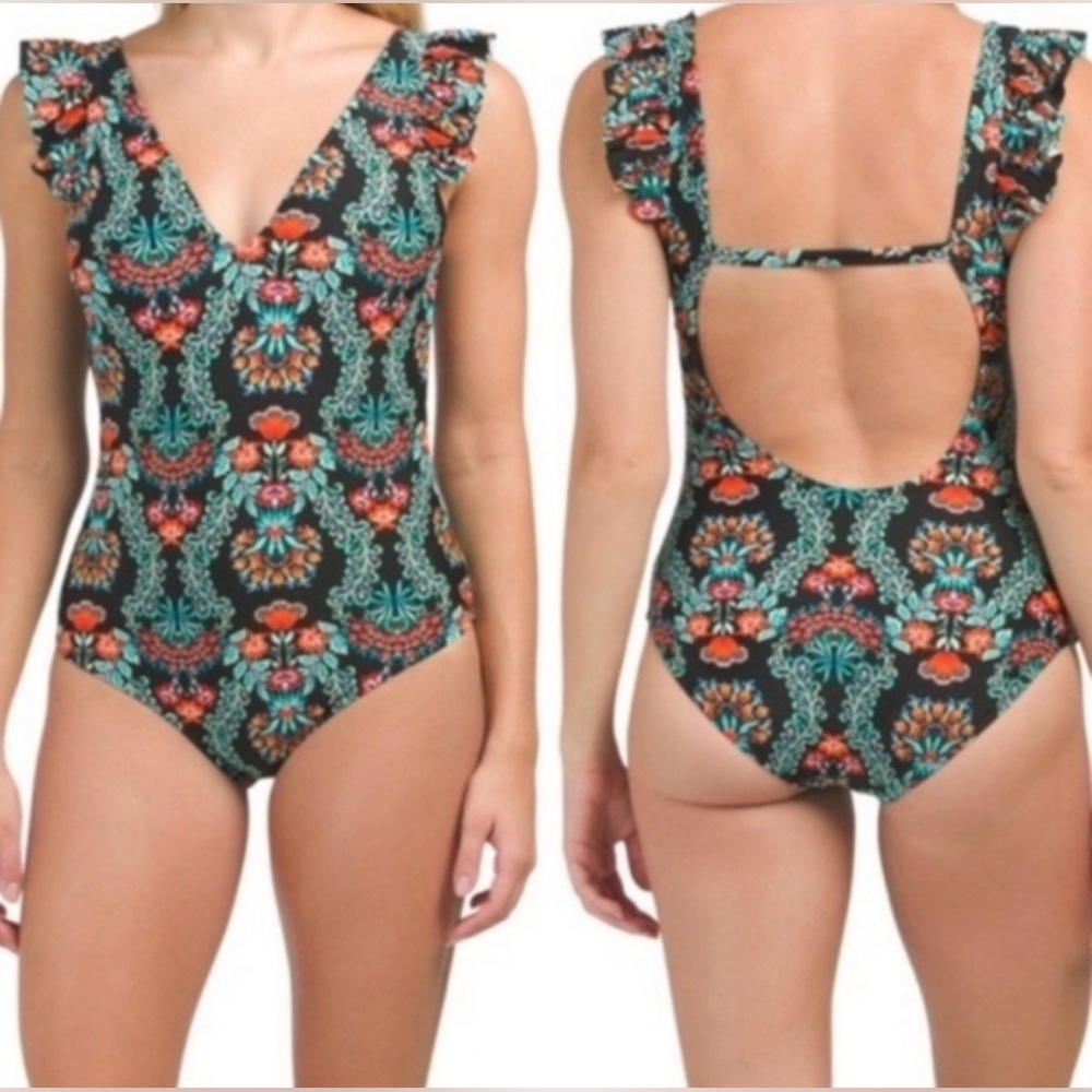 Jessica Simpson One-Piece Swimsuit, Women’s size Medium 8-10